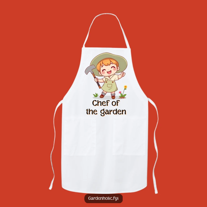 Funny Apron: Joyful Hoe Swinger, Garden Humor, Perfect Funny Gift for Gardeners
