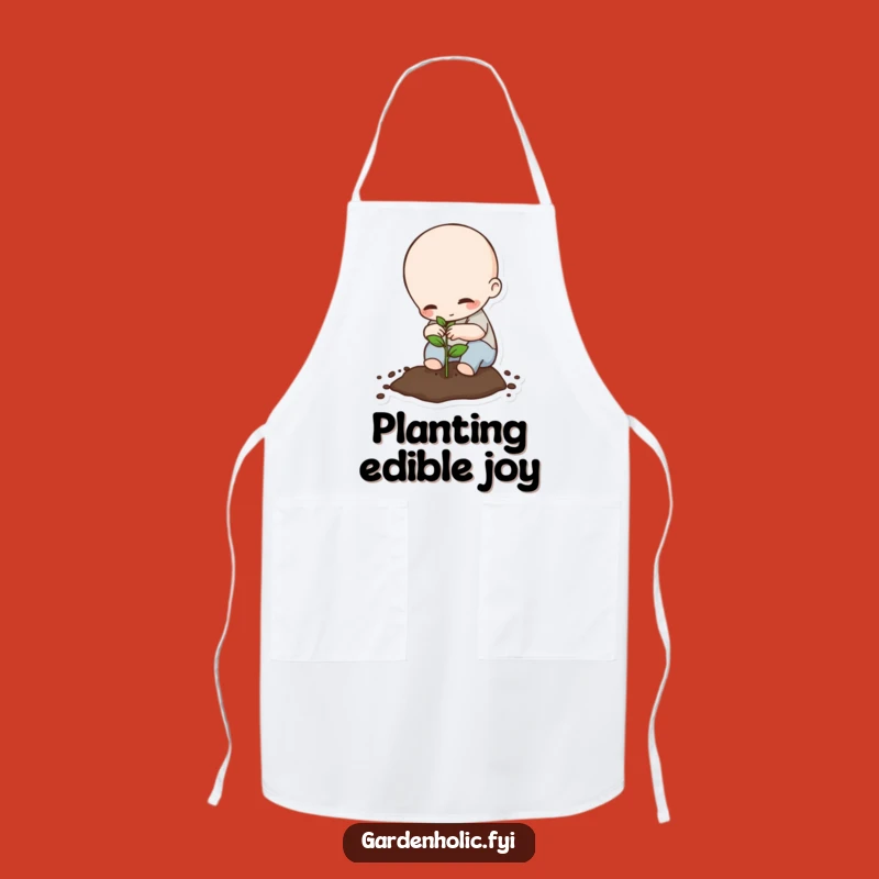 Funny Planting Apron: Tiny Being Seed Chef, Humorous Garden-to-Table Gift!
