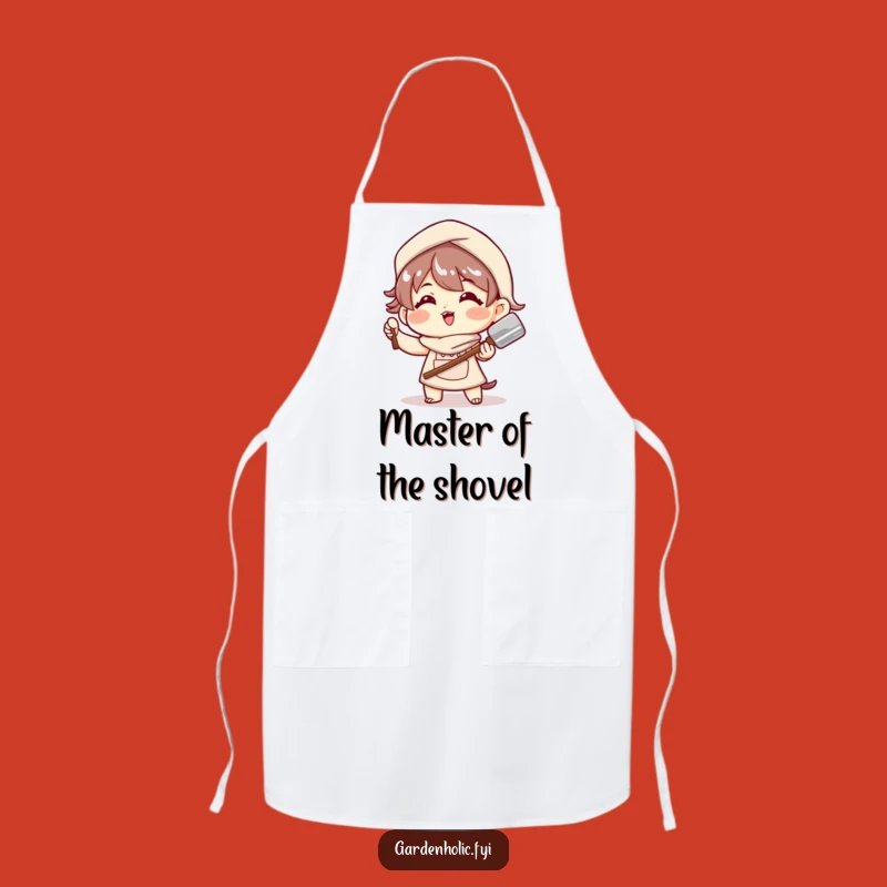 Funny Gardener's Apron: Playful Trowel Style, Hilarious Kitchen Wear, Perfect Funny Gift for Chefs