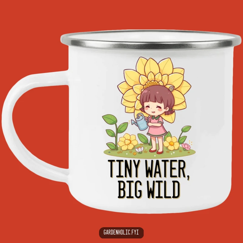 Funny Gardener Camping Mug: Grow Your Enthusiasm Outdoors