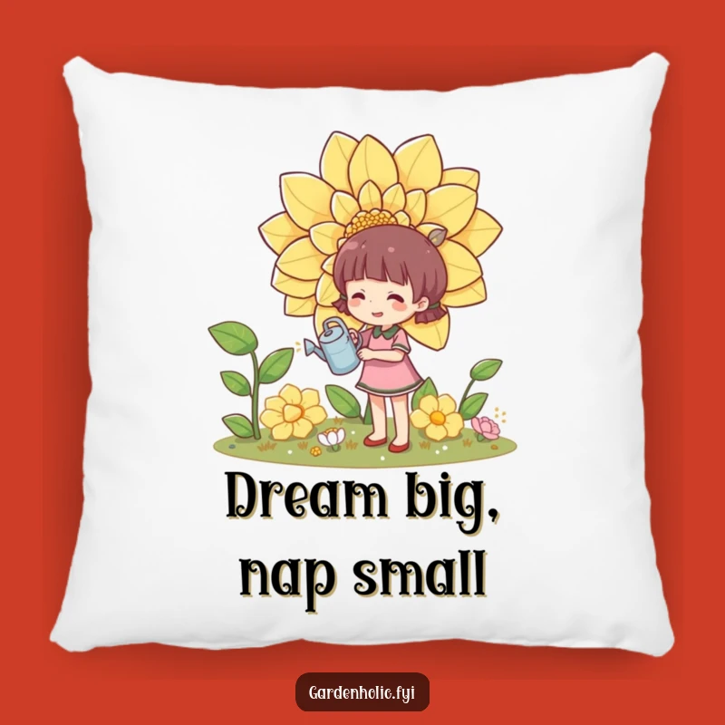 Funny Gardener Pillow: Cozy Comfort for Plant Lovers