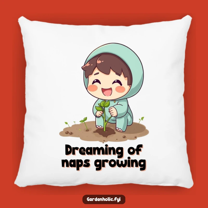 Funny Planter Pillow: Cozy Comfort for Growing Minds