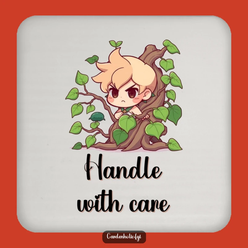 Funny Vine Tamer Coaster: Protect Surfaces With This Hilarious Character's Funny Gift