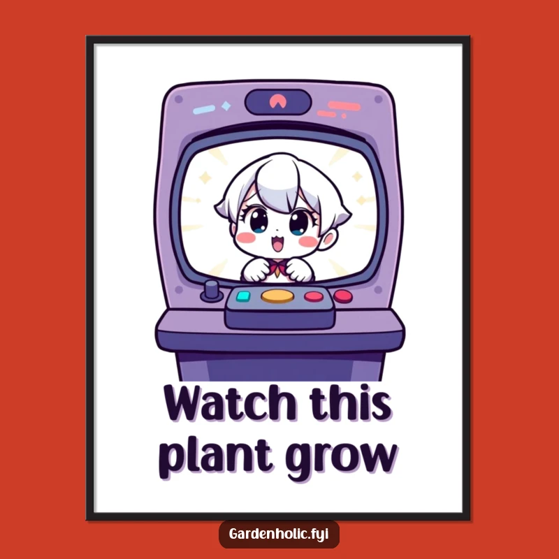 Funny Free Printable Wall Art: Delightful Sprouting Seedling Art for Nature Lovers