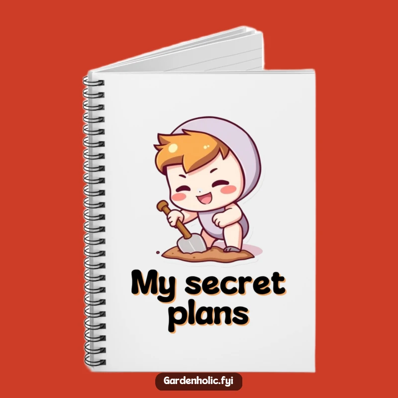 Funny Digger Notebook: Trowel Journal, Perfect Hobby Planning Gift