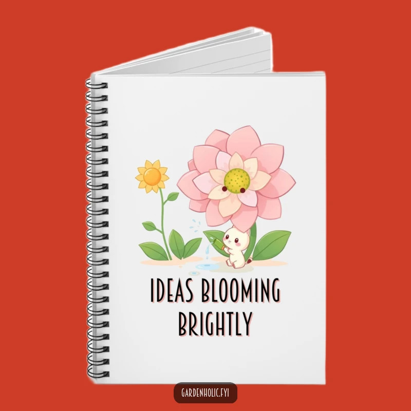 Funny Watering Notebook: Creature Flower Journal, Humorous Gift for Garden Notes!