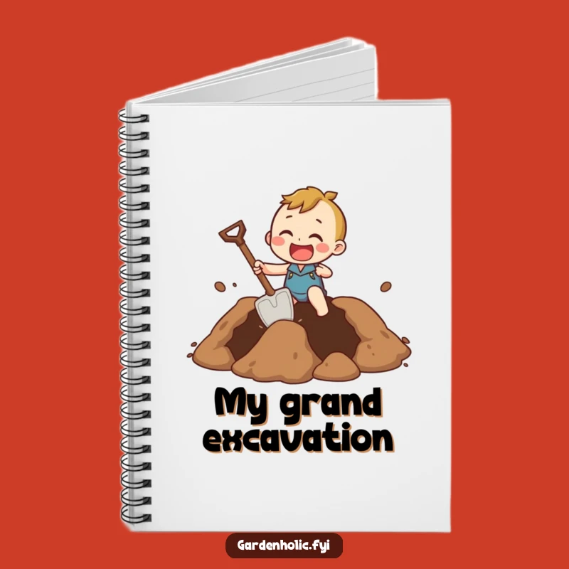 Funny Notebook: Tiny Shovel Edition, Journal Your Big Ideas, Perfect Funny Gift