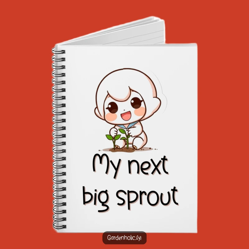 Funny Planting Notebook: Character Sowing Seeds, Hilarious Journal for Garden Plans