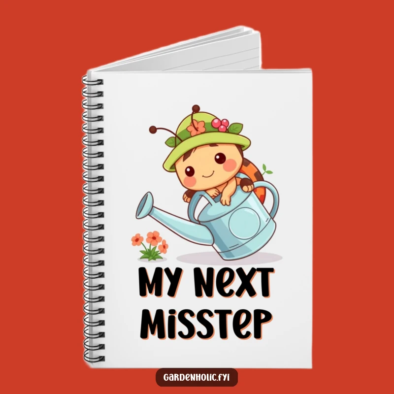 Funny Ladybug Notebook: Jot Down Garden Plans with Hilarious Fumble Flair - Great Gift!