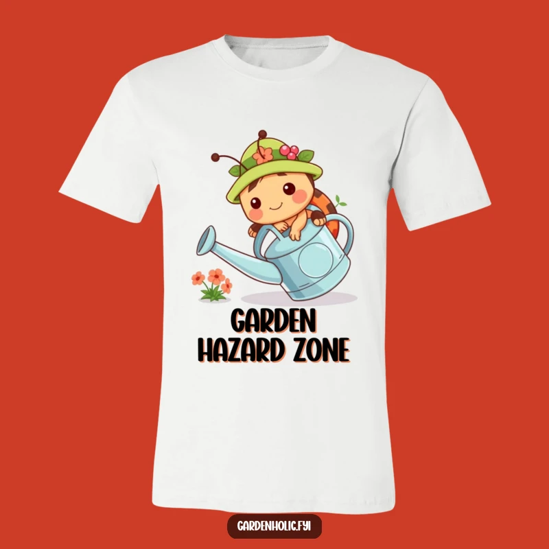 Funny Ladybug Gardener T-Shirt: Hilarious Garden Mishaps & Cute Style