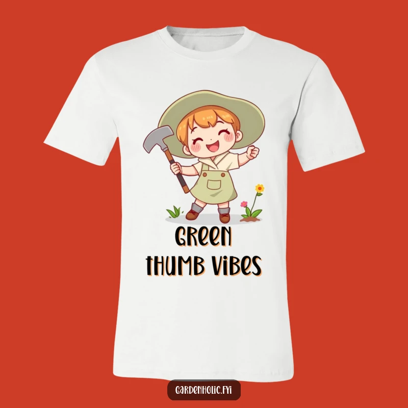 Funny T-Shirt: Joyful Hoe Swinger, Determined Gardener Tee, Perfect Funny Gift