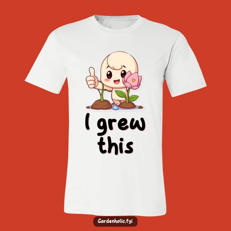 Funny Growth and Success Tee: Proud Character Shirt, an Inspiring Funny Gift!